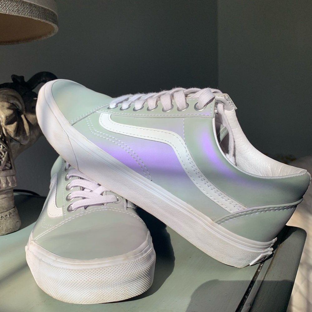 Rare Iridescent opal Vans